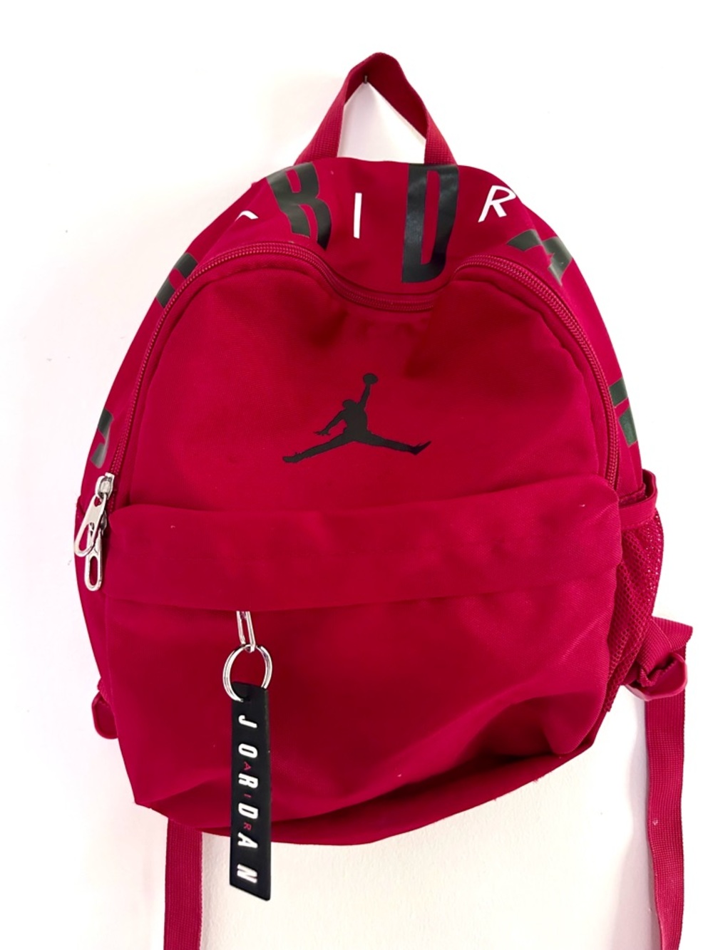 Nike Air Jordan Kids Mini Backpack 10L Gym Red Jumpman School Bag Small Travel